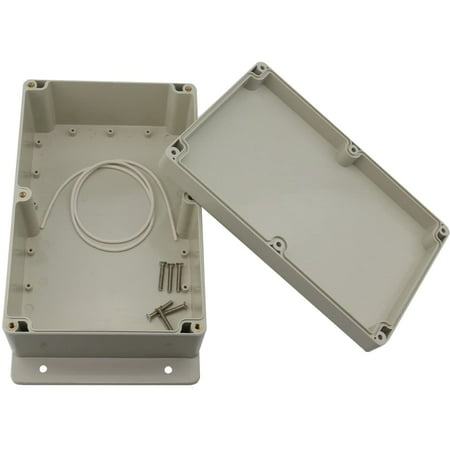 Ogrmar Plastic Dustproof IP65 Junction Box DIY Case Enclosure 8x 8x 5.2 